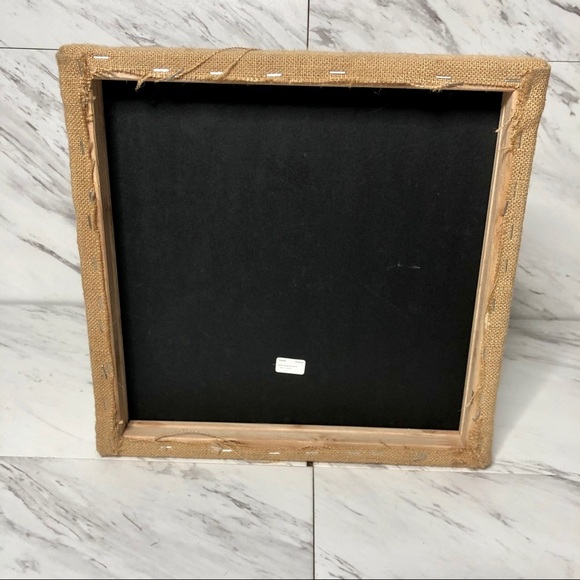 4/$30 Francesca's Mr. & Mrs. Burlap Box Sign Wedding Decor - Picture 2 of 2